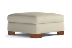 Melrose Ottoman :: Leg Finish: Pecan / Size: 35x35