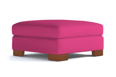 Melrose Ottoman :: Leg Finish: Pecan / Size: 39x39