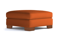 Melrose Ottoman :: Leg Finish: Pecan / Size: 39x39