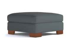 Melrose Ottoman :: Leg Finish: Pecan / Size: 39x39