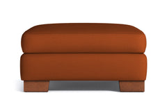 Melrose Ottoman :: Leg Finish: Pecan / Size: 35x35