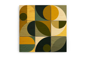 Mid Century 30A Wall Mural by The Old Art Studio