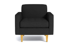 Monroe Chair :: Leg Finish: Natural