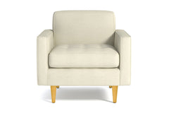 Monroe Chair :: Leg Finish: Natural