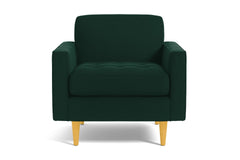 Monroe Chair :: Leg Finish: Natural