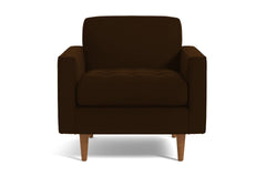 Monroe Chair :: Leg Finish: Pecan