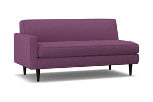 Monroe Left Arm Apartment Size Sofa :: Leg Finish: Espresso / Configuration: LAF - Chaise on the Left