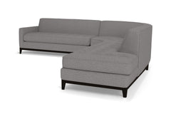 Monroe Drive 3pc Sectional Sofa :: Leg Finish: Espresso / Configuration: RAF - Chaise on the Right
