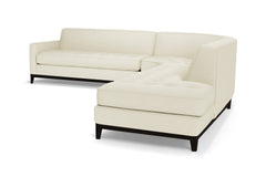 Monroe Drive 3pc Sectional Sofa :: Leg Finish: Espresso / Configuration: RAF - Chaise on the Right