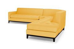 Monroe Drive 3pc Sectional Sofa :: Leg Finish: Espresso / Configuration: RAF - Chaise on the Right