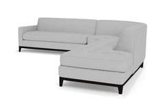 Monroe Drive 3pc Sectional Sofa :: Leg Finish: Espresso / Configuration: RAF - Chaise on the Right
