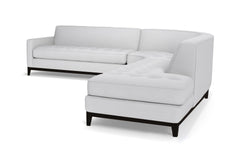 Monroe Drive 3pc Sleeper Sectional :: Leg Finish: Espresso / Configuration: RAF - Chaise on the Right / Sleeper Option: Memory Foam Mattress