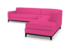 Monroe Drive 3pc Sectional Sofa :: Leg Finish: Espresso / Configuration: RAF - Chaise on the Right