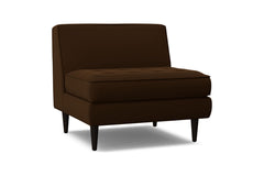 Monroe Armless Chair :: Leg Finish: Espresso
