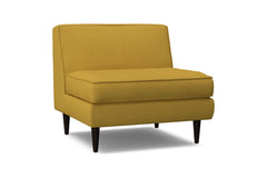 Monroe Armless Chair :: Leg Finish: Espresso