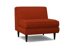 Monroe Armless Chair :: Leg Finish: Espresso