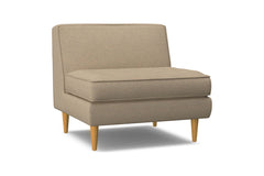 Monroe Armless Chair :: Leg Finish: Natural