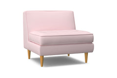 Monroe Armless Chair :: Leg Finish: Natural