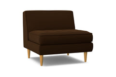 Monroe Armless Chair :: Leg Finish: Natural