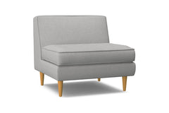 Monroe Armless Chair :: Leg Finish: Natural