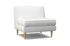 Monroe Armless Chair :: Leg Finish: Natural