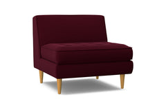 Monroe Armless Chair :: Leg Finish: Natural