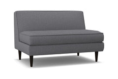 Monroe Armless Loveseat :: Leg Finish: Espresso