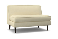 Monroe Armless Loveseat :: Leg Finish: Espresso