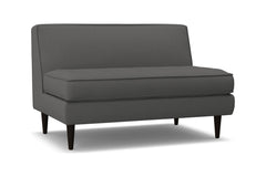 Monroe Armless Loveseat :: Leg Finish: Espresso