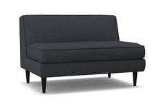 Monroe Armless Loveseat :: Leg Finish: Espresso