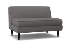 Monroe Armless Loveseat :: Leg Finish: Espresso