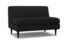 Monroe Armless Loveseat :: Leg Finish: Espresso