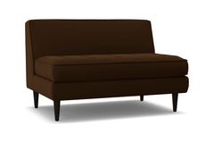 Monroe Armless Loveseat :: Leg Finish: Espresso