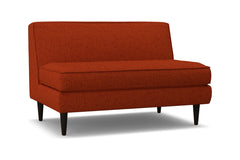 Monroe Armless Loveseat :: Leg Finish: Espresso
