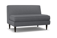 Monroe Armless Loveseat :: Leg Finish: Espresso