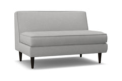 Monroe Armless Loveseat :: Leg Finish: Espresso
