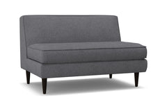 Monroe Armless Loveseat :: Leg Finish: Espresso