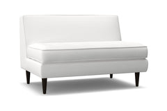 Monroe Armless Loveseat :: Leg Finish: Espresso