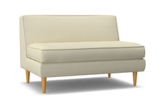 Monroe Armless Loveseat :: Leg Finish: Natural