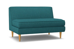 Monroe Armless Loveseat :: Leg Finish: Natural