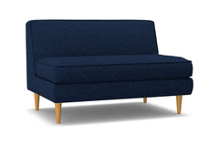 Monroe Armless Loveseat :: Leg Finish: Natural