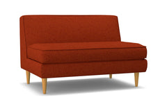 Monroe Armless Loveseat :: Leg Finish: Natural