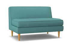 Monroe Armless Loveseat :: Leg Finish: Natural