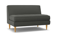 Monroe Armless Loveseat :: Leg Finish: Natural