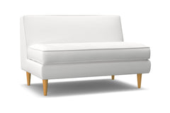 Monroe Armless Loveseat :: Leg Finish: Natural