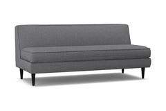 Monroe Armless Sofa :: Leg Finish: Espresso