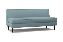 Monroe Armless Sofa :: Leg Finish: Espresso