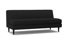 Monroe Armless Sofa :: Leg Finish: Espresso