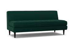 Monroe Armless Sofa :: Leg Finish: Espresso
