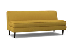 Monroe Armless Sofa :: Leg Finish: Espresso